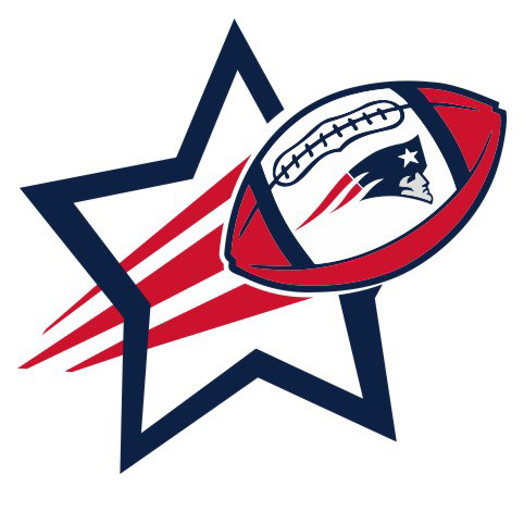 New England Patriots Football Goal Star logo vinyl decal